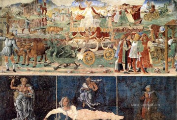 Cosmè Tura Werke - Allegorie von August Triumph von Ceres Cosme Tura